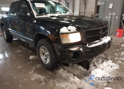 2008 Dodge Dakota Laramie from USA, damaged, VIN 1D7HW58N78S633261